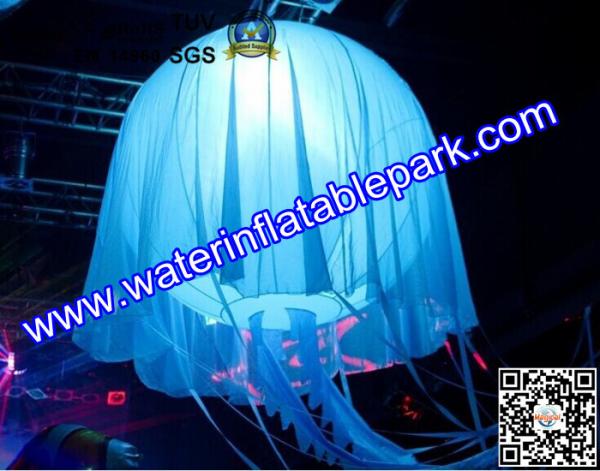 Customise Inflatable Jellyfish Decoration , Inflatable Stage Decoration with