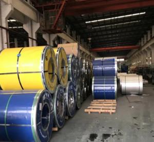 China SUS201 304 316L Stainless Steel Coils , 310S Stainless Steel Sheet Metal Roll factory