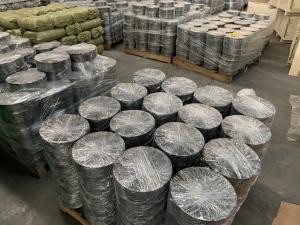 China 12mesh-60mesh Woven Metal Mesh Fabric Black Metal Hardware Cloth factory