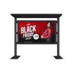 43 49 55 Inch Indoor Kiosk Floor Standing Hotel Digital Signage Advertising