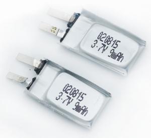 China 3.7V 9mAh Ultra Small Mini Lithium Ion Polymer Battery 020815 factory