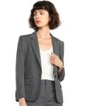 Elegant Women's Summer Suit Set for Work or Wedding Long Sleeve Pockets Woven