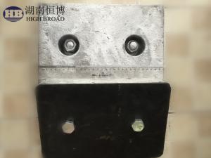 China Zinc sacrificial anode rod used for protect steel tank in salt water sea water factory