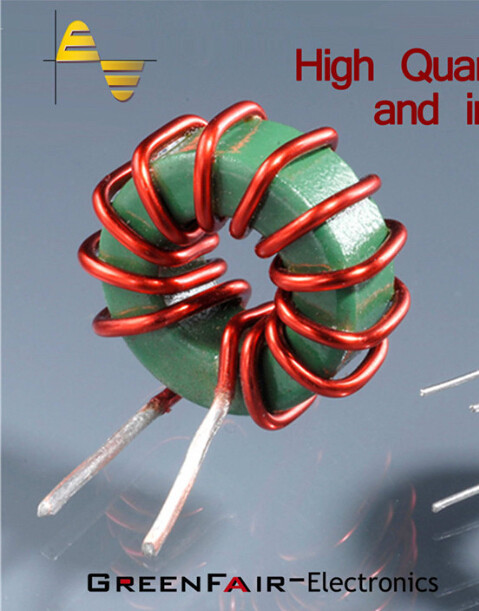 Big Power Choke High Current Inductor , Micromental Core Electronic Choke Coil