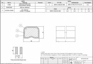 China 10.5mm Conductive Shielding Gasket Electronic , AU EMI Shielding Gasket factory