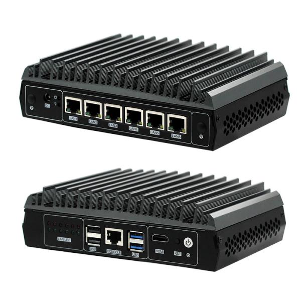 China 4th Gen 6 Gigabit LAN Firewall Mini Pc Haswell-U I3-4010U I5-4200U I7-4200U PFsense Soft Router on sale China 4th Gen 6 Gigabit LAN Firewall Mini Pc Haswell-U I3-4010U I5-4200U I7-4200U PFsense Soft Router on sale