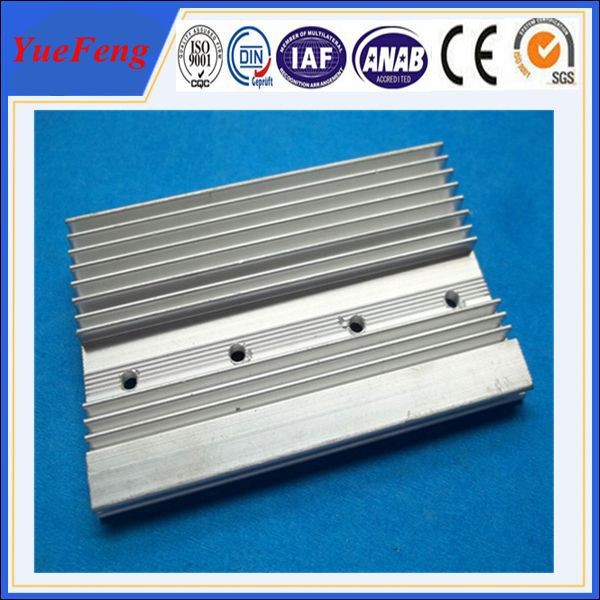 China aluminium extrusion t5 aluminium heatsink supplier, 6063 aluminum profiles heatsink fin factory