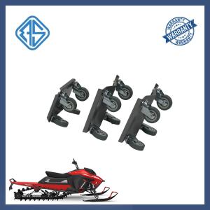 China Sturdy Bind Nylon Belt Type Snowmobile Moving Cart Dolly Painted Steel factory