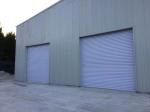 Q345B Welded Prefabricated Warehouse Building , H Section High Bay Warehouse