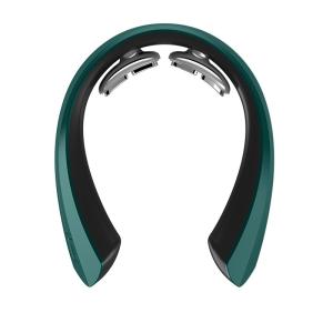 China FCC Electric Pulse Cordless Neck Massager Painess Relief Deep Muscle Training factory