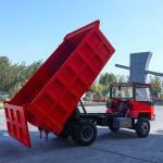 12ton 4x2 Tunnel Underground Transporter Mining Dumper Truck With Wheels