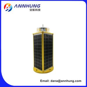 China 12VDC Marine Solar Lantern IP68 Adjustable 366 IALA Light Characteristics factory