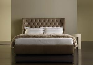 China modern fabric prince bed furniture factory