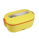 Electric Lunch Box Food Warmer With Leakproof Design 1.2kg Light Blue 70W 220V