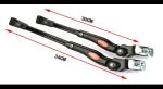 Black color Mountain bike Aluminium Bicycle support Bike parking stand
