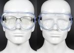 Anti Fog Material Clear Vision Medical Safety Goggles , Transparent Protective