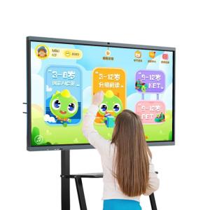 China LCD Smart Touch Interactive Whiteboard 65 75 86 100 Inch Screen factory