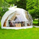 Small Dome Tent Camping Igloo Geodesic Dome Tent Install On The Snow
