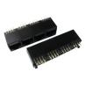 Buy cheap 1x4 Vertical RJ45 Jack Ganged Top Entry 180 Degree 1 - 1.5A 6u" Gold Plating from wholesalers