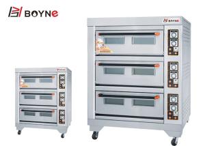 China CE Commercial Bakery Kitchen Equipment Stainless Steel Deck Oven factory