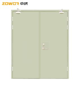 China 30/60/90/120mins Metal Fire Exit Doors Honeycomb Paper Filled factory