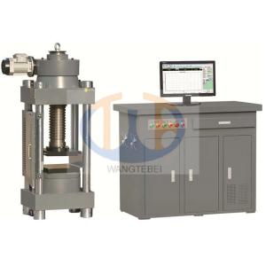 China Computer Control Concrete Testing Machine Electrical Ball Screw Adjusting Mode factory