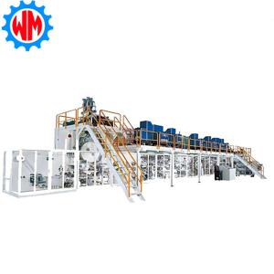 China High Speed Full Servo Adult Diaper Production Plant Professional Customization With CE factory