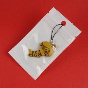 OPP CPP White Clear Resealable Zipper Plastic Pouches for Makeup tools