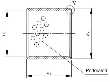 WRAPPED BRONZE BUSHING