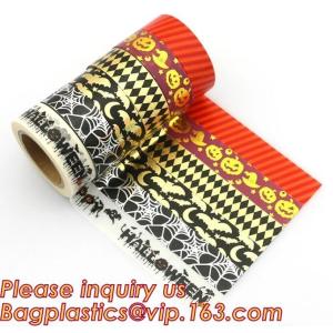 Gold Foil Washi Tape Romantic Cherry Blossom Sakura Diy Scrapbooking Masking