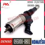 095000-0800 095000-0801 KOMATSU Fuel Injectors 6156-11-3100 For SA6D125E Engine