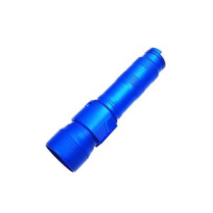China Turret Lathe CNC Turning Aluminum 6061 Laser Lamp Housing Flashlight Shell on sale