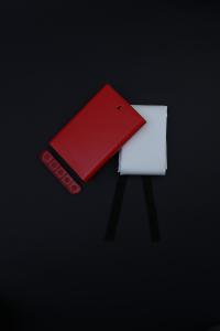 China Fire Planket Packing PVC Square Box Red White Plastic Extrusions factory