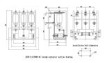 JCZ3-3.6/D400-4 voltage contactor switch contactors mechanical hold vacuum