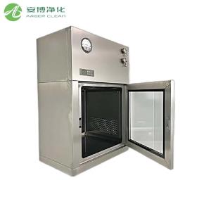China Interlock Structure Stainless Steel 304 Cleanroom Dynamic Pass Box factory