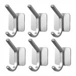 Sturdy and Durable Adhesive Hooks for Bathroom Kitchen Bedroom Office School