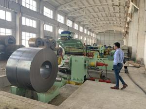 China MA-(1~6) ×1600mm Steel Coil Slitting Line with 132KW coil max 30T slitting speed 60-100M/min factory