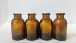 Hot Stamping 20ml Molded Glass Vial Borosilicate Glass Reagent Bottle