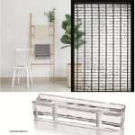 Hot Melt Bubble Solid Glass Wall Block 50*100*200mm Color Bar Glass Interior