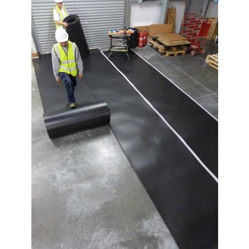 China 2mm 3mm 5mm black corfute floor protection sheet , Temporary Protection factory