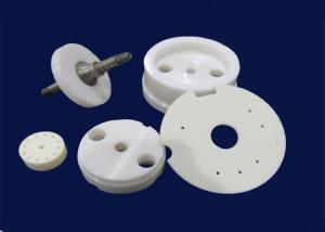 China Wear Resistant Zirconia Spacer Discs / Zirconia Structure Parts factory