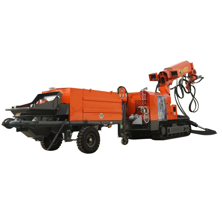 Mobile Nozzle Carrier Underground Shotcrete Sprayer 11kw Small Volume