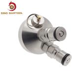 30PSI Safe Valve Mini Keg Ball Lock Lid Stainless Steel Dispenser