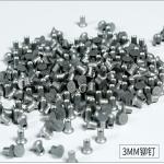Steel material self piercing rivet fastener