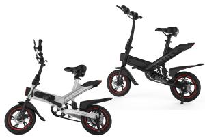 China Electric 1 Second Folding Travel Bike 36V 6AH Triangular Stable Stucture factory