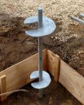Hot Deep Customised Galvanized Steel Ground Screw Helical Bolt Piles for Solar