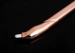 Champagne Disposable Microblading Pen With Blister Packing 12.25 cm Length