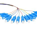 12 Color SC APC UPC 0.9mm Single Mode MPO MTP