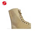 Desert Color Full Suede Leather Boots Men′s Boots Military Boots