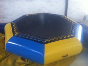 China Customzied Inflatable Water Toys , Inflatable Water Trampoline For Jumping factory